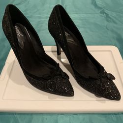 Carlos Santana Dressy Black High Hills Size 6.5 