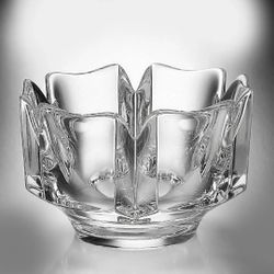1970’s Orrefors Swedish ‘Corona’ Crystal Bowl
