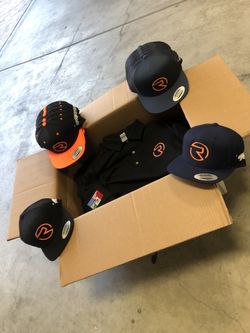 24 Snapbacks With Your Design or Logo Custom Embroidery $300