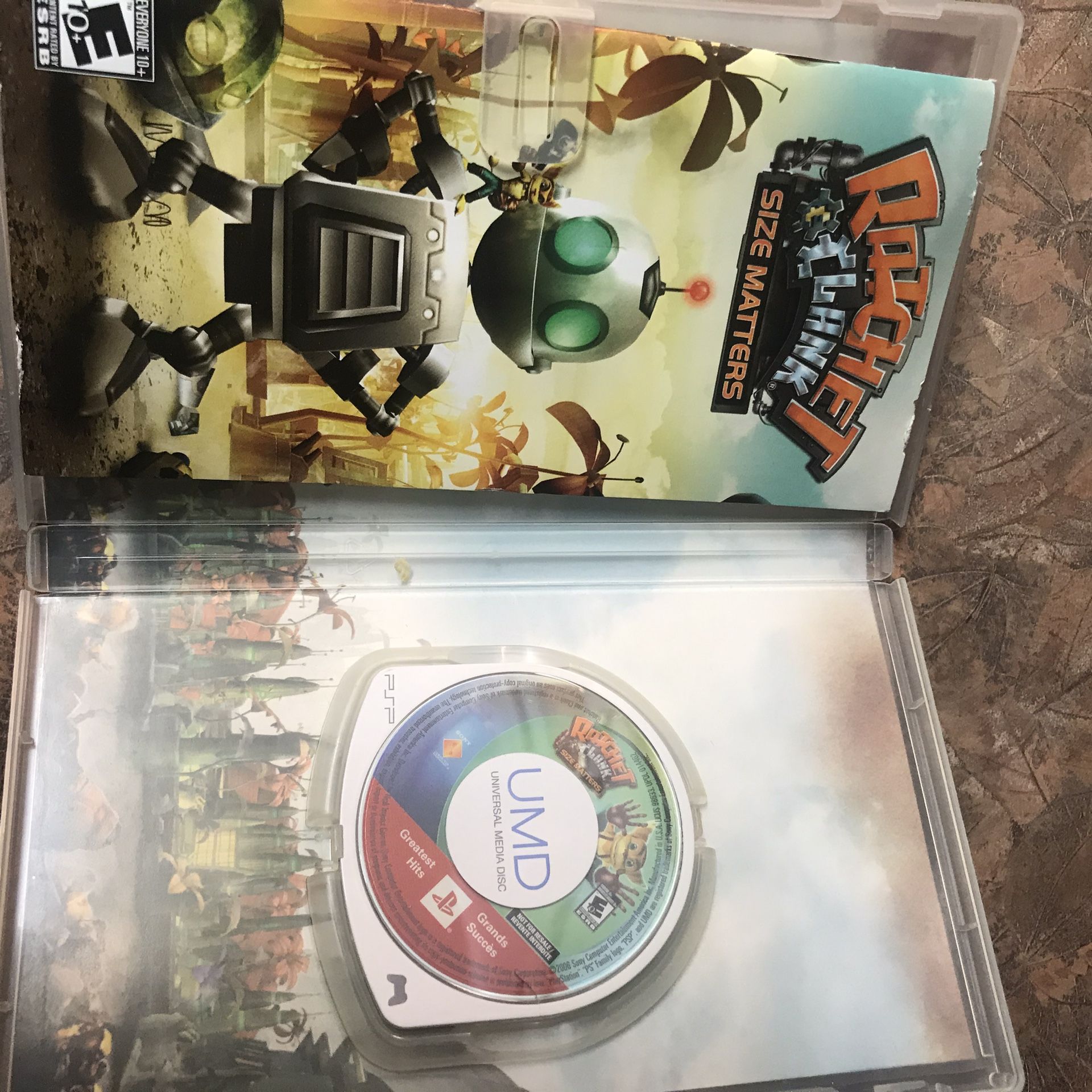 Ratchet & Clank: Size Matters PSP
