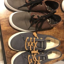 Women’s Size 6 Shoes - Sperry and Vans