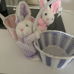 Easter Basket W Bunny