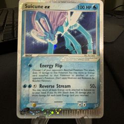 Suicune EX Team Magma and Team Aqua Pokemon E-Series