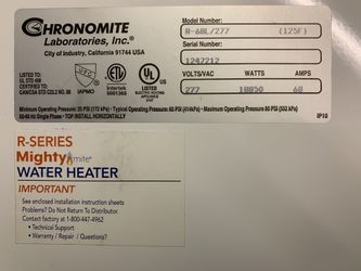 Chronomite Water Heater