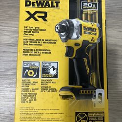  - MAX DE VISSAGE JUSQU'À DEWALT 20V MAX XR Cordless Impact Driver (Tool Only