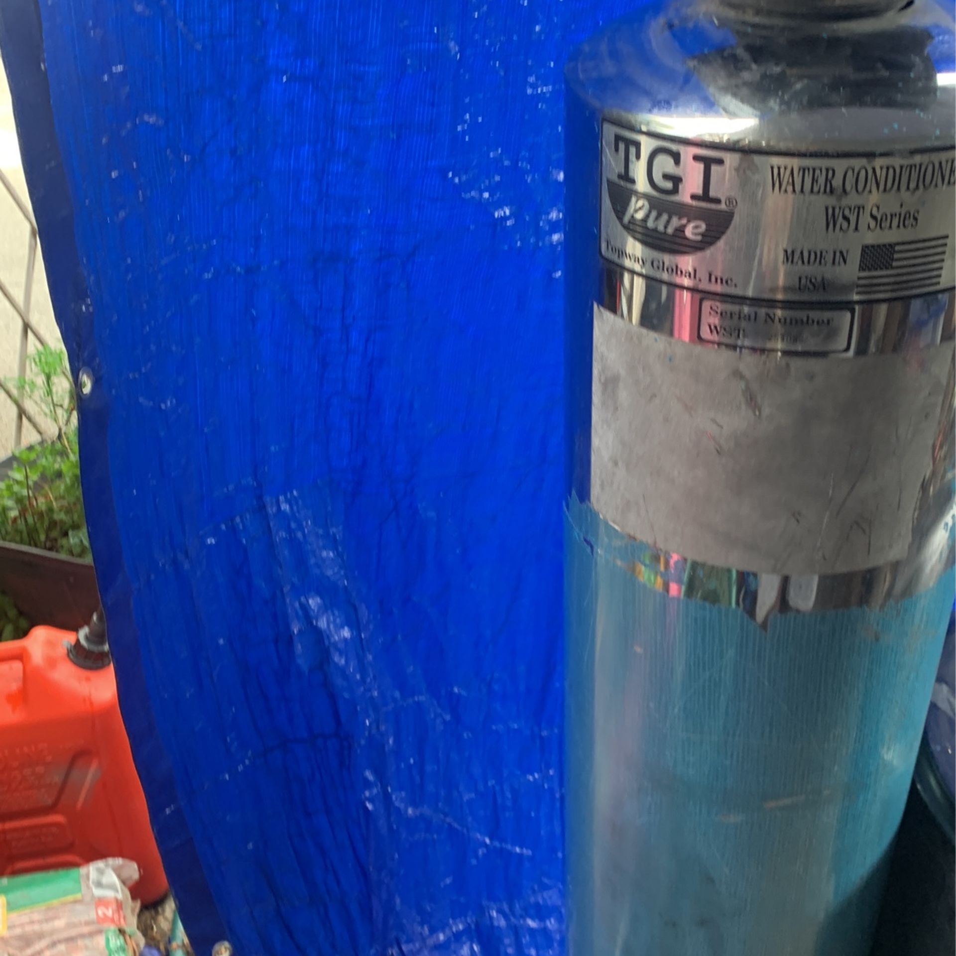 Water Softener With Salt Tank