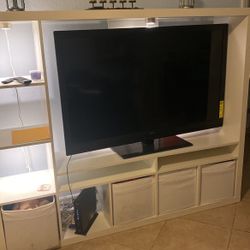 White Entertainment center (only)