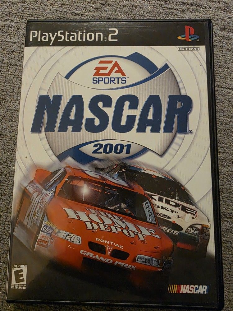 PS2 NASCAR 2001 Video Game  *CIB*