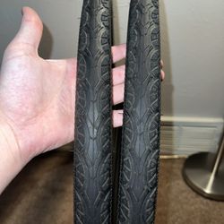 Selling 2x Continental Contact Plus Tires With Tubes
