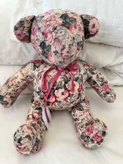 Vintage handmade medium size country teddy bear