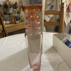 Art Glass Signed Vintage Young And Constantin