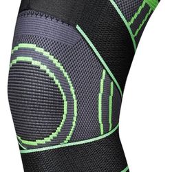 BRAND NEW IN BAG ZJMQJ Knee Sleeve, Professional Knee Brace with Removable Adjustable Straps, Premium Compression Support for Arthritis Pain, Running 