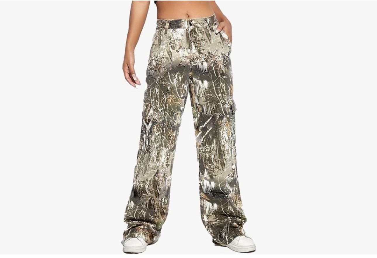 NWT Women's Juniors Camo Camouflage Pants