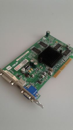 ASUS AGP dual monitor video card