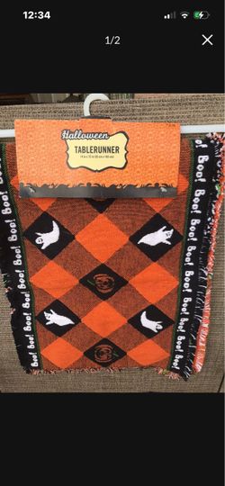 Halloween Table Runners 14x72 Inches