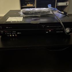 Panasonic DMR-EZ485V DVD Recorder VHS VCR Combo HDMI 1080p w Remote