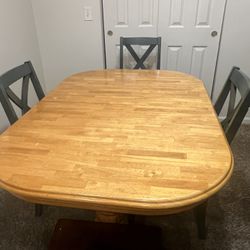 Expandable Dining Room Table With Chairs