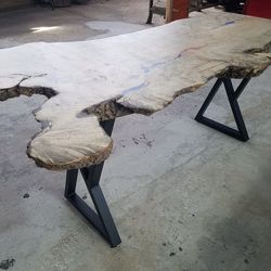 36x60 Desk Table Live Edge