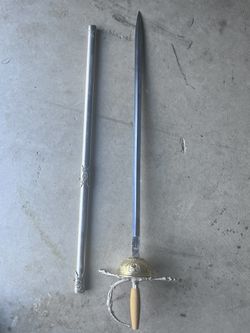 Rapier Sword By Rostfrei, Surgical Steel 