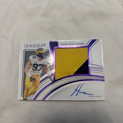2022 Panini Immaculate Collection Aidan Hutchinson/15