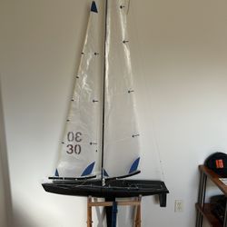 RC Sailboat Full Carbon Fiber One Meter