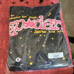 Sp5der Black Hoodie ( I Take Offers)