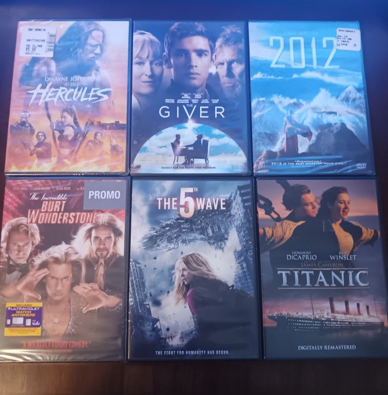 6 Dvds