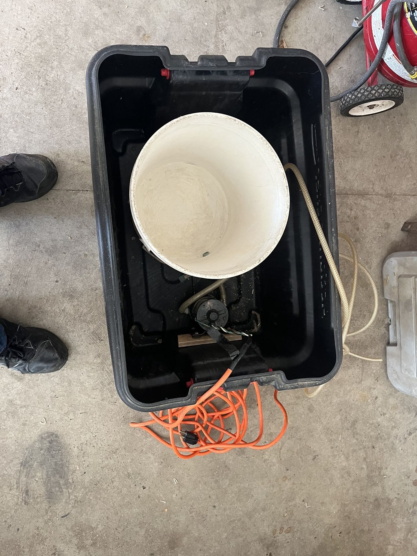 Portable Water Pump Hose Included 