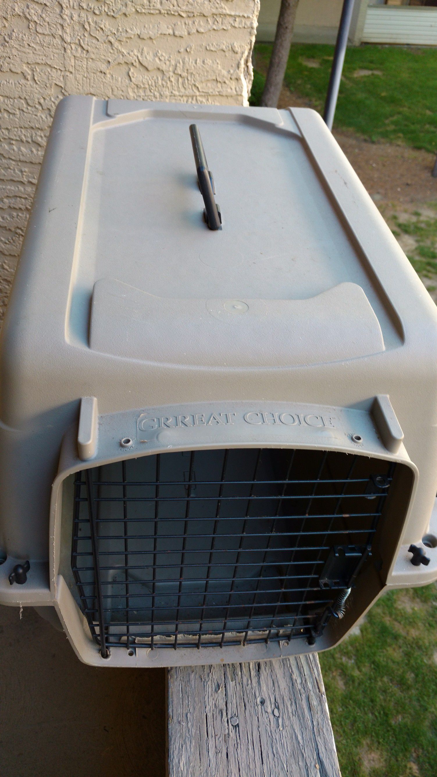 Grreat Choice 26 in large dog carrier kennel