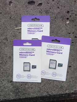 Micro SDXC memory cards