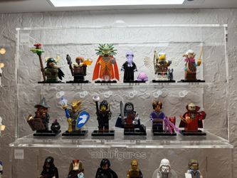 Lego 12 minifigure CMF customizable cases.