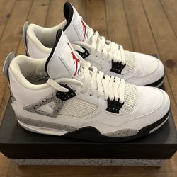 Jordan 4 Retro White Cement 4 (2016) Mens Size 9