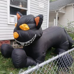 10ft tall Halloween cat and dinosaur/ bundle deal