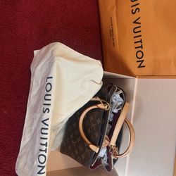 Authentic Louis Vuitton Petit Palais PM Monogram Canvas Handbag M45900