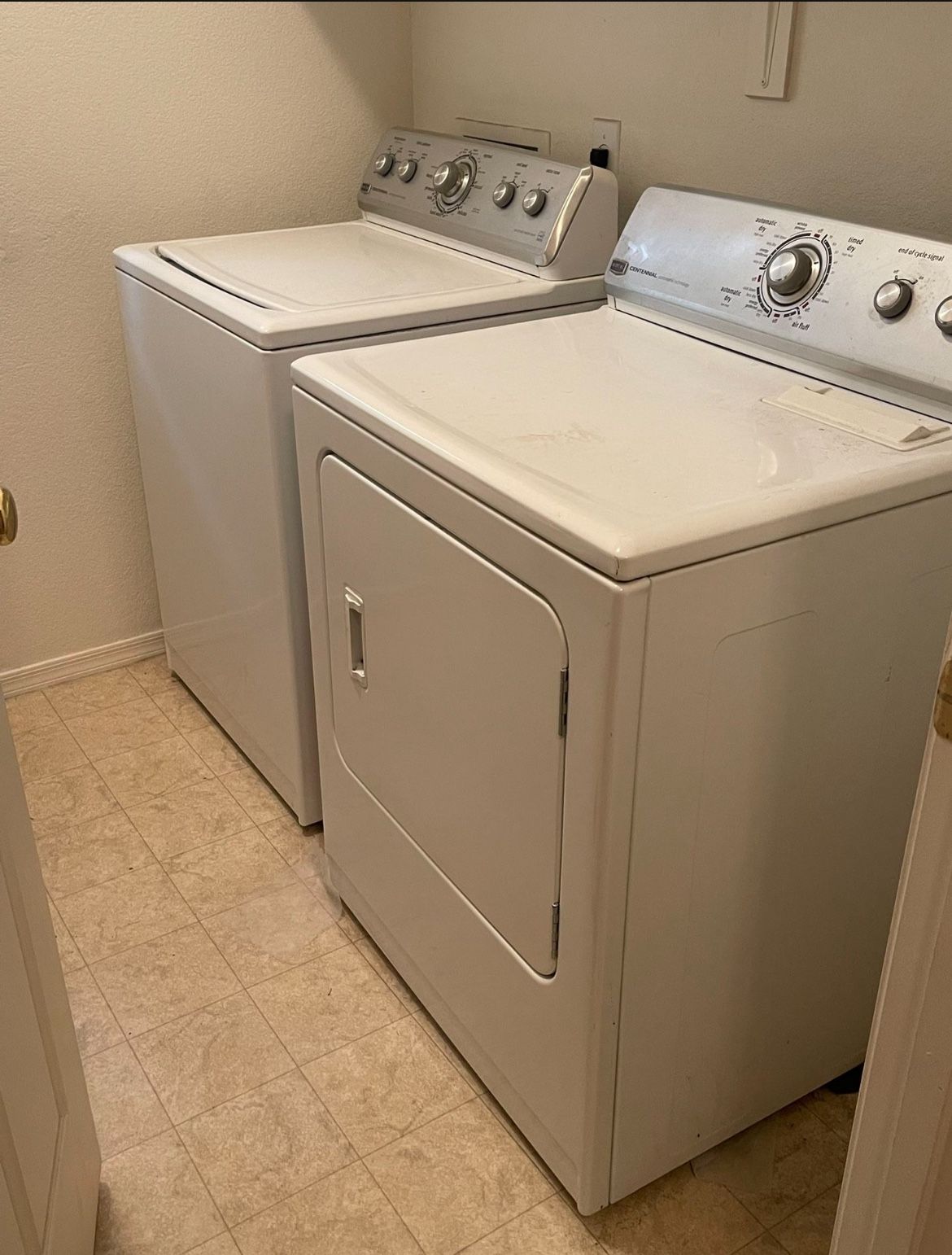 Washer and Dryer