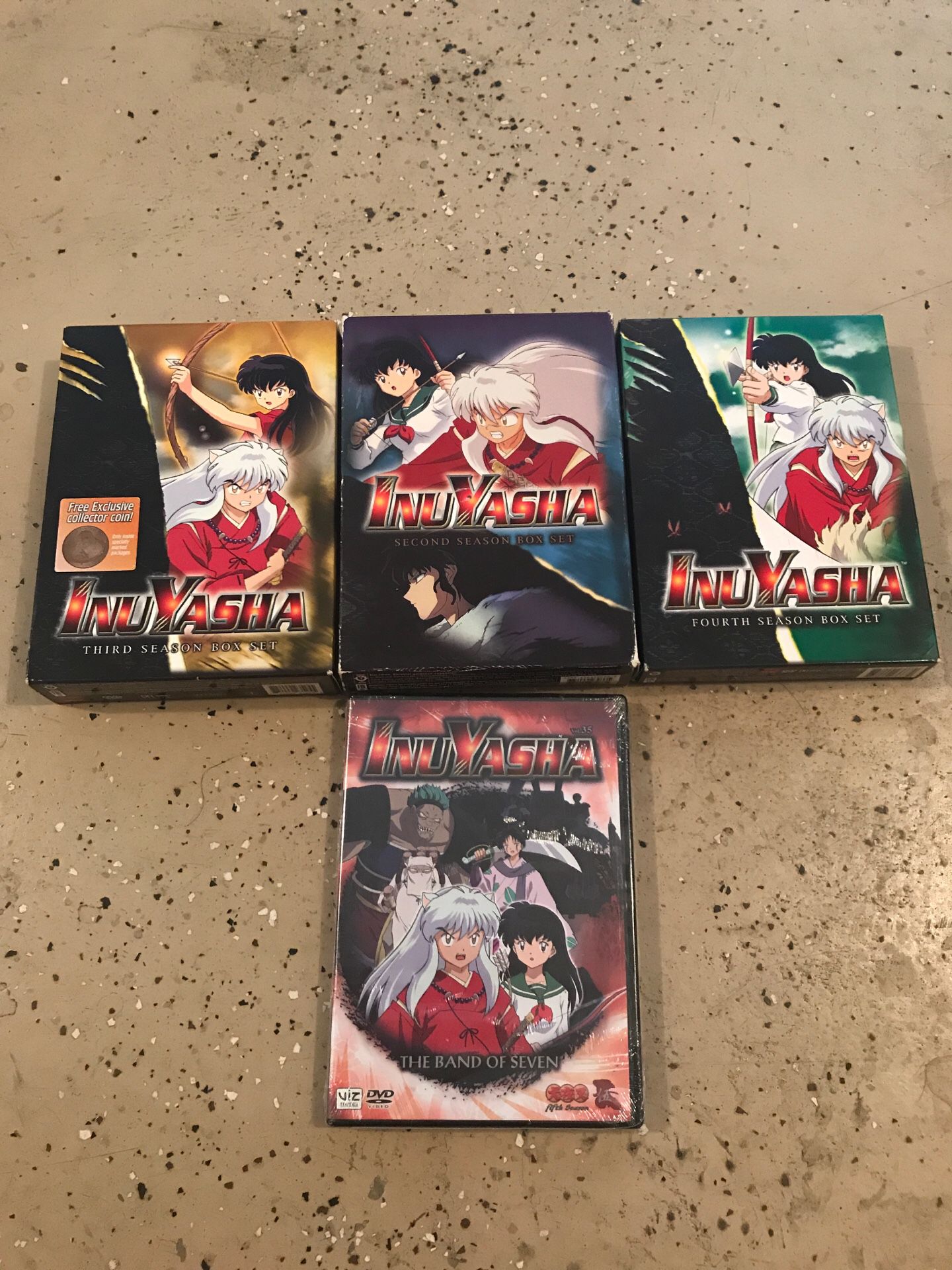 Inuyasha DVDs (anime)