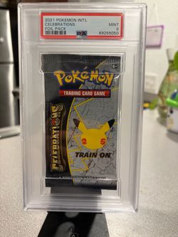 2021 Pokémon Celebrations Foil Pack PSA 9 Mint