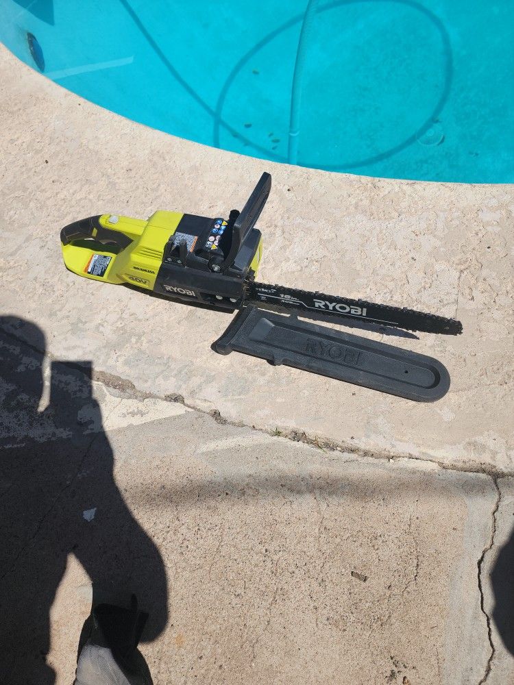 RYOBI
40V HP Brushless 16 in. Battery Chainsaw (Tool Only)