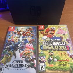 Super Smash / Mario Deluxe / Dock 