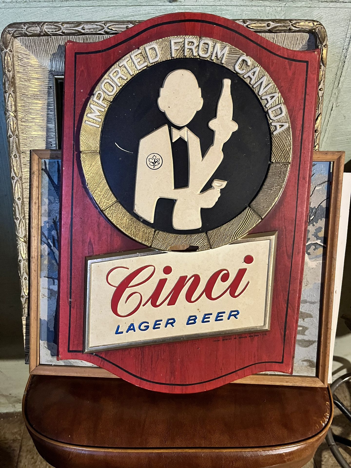 Cinci Beer Sign