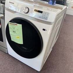 Electric Dryer Samsung New Scratch And Dents In White 
