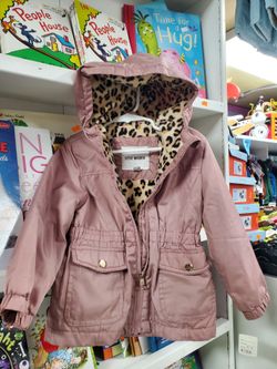 Girl Rain Jacket Size 4