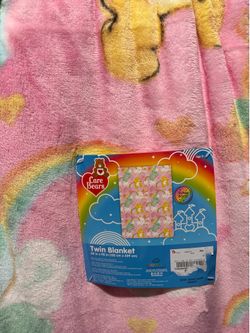 Care bear blanket