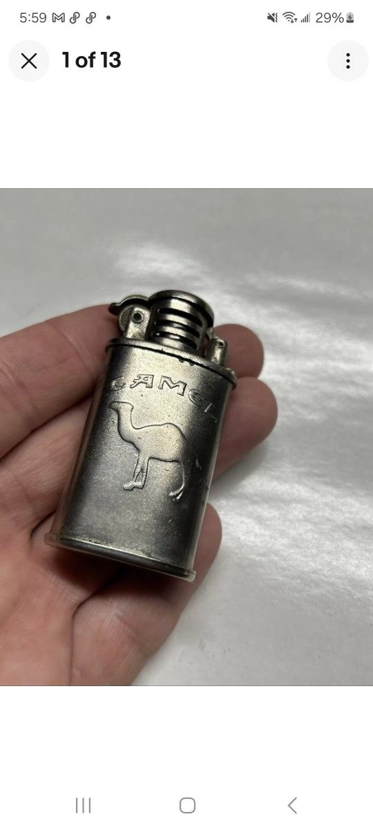 VINTAGE CAMEL ADVERTISING LIGHTER 🔥🔥