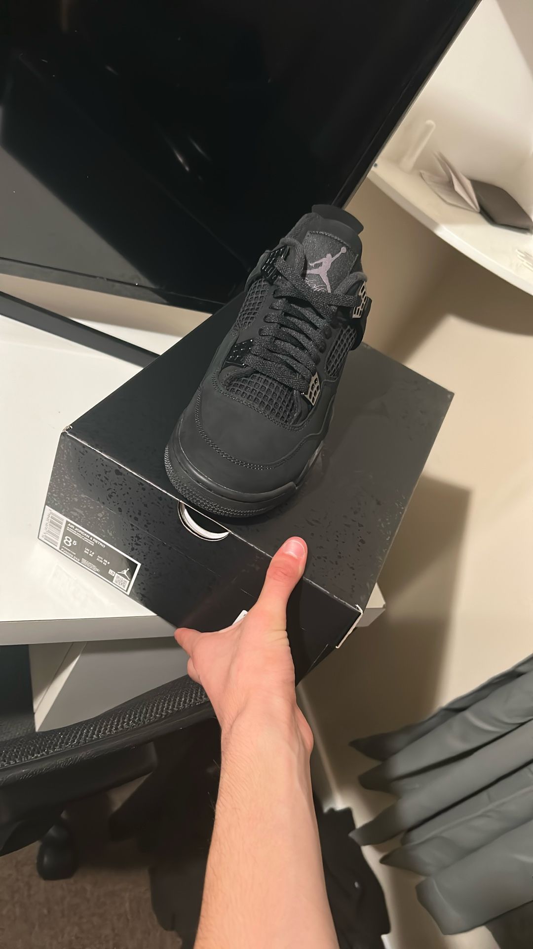 Jordan 4 Black Cat πββ¬