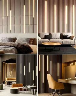 Dimmable LED Recessed Light Kit 1Pack, 3000K Warm White LED Wall Panel Light, 7.87ft/Pack Self-Adhesive Retrofit Strip for Wood Slat Walls, Accent & A