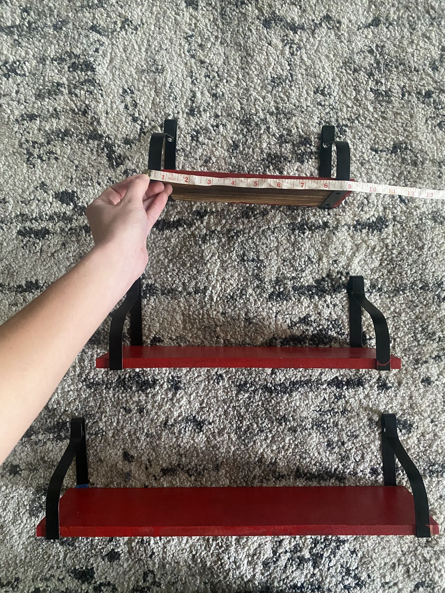 WOODEN SHELVES