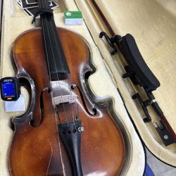 Made in Germany Very Old 4/4 Antonius Stradivarius Copy Violin Vintage Antique