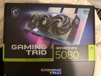 MSI RTX 5080 Trio OC 16gb