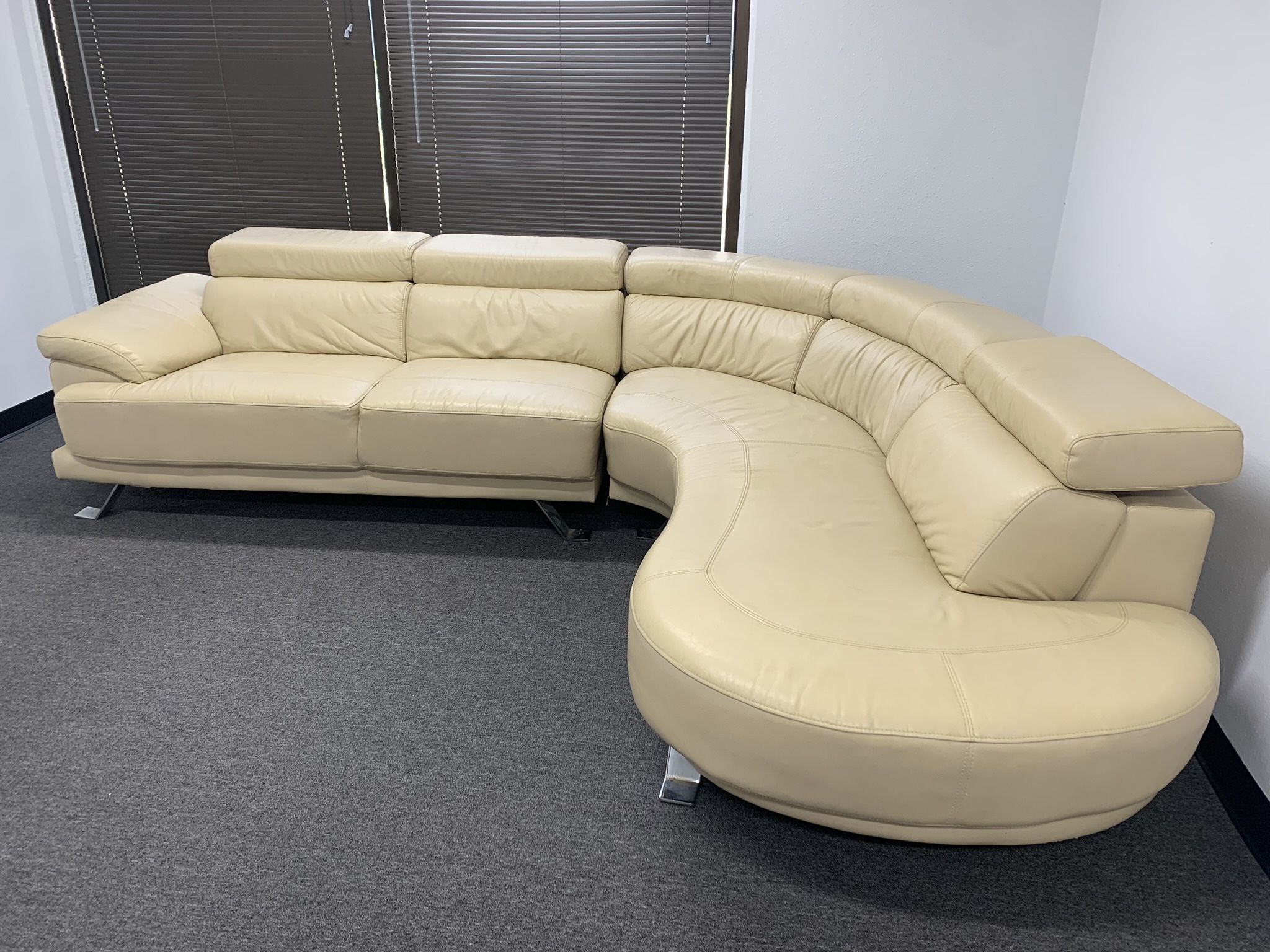 Unique Leather Sofa 